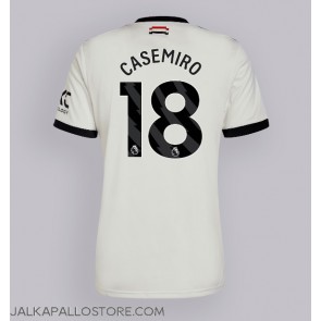 Manchester United Casemiro #18 Kolmaspaita 2024-25 Lyhythihainen